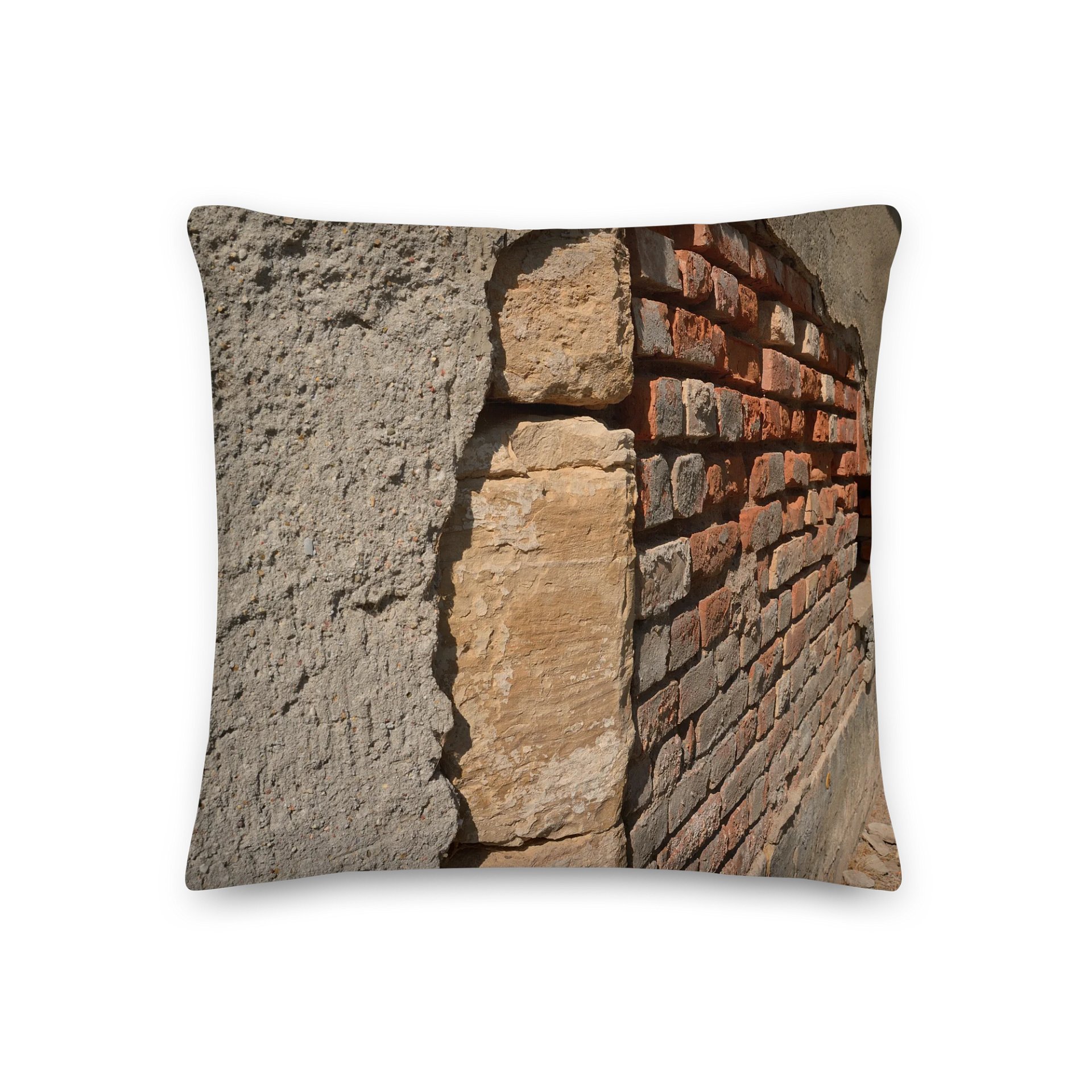 Premium pillow - Damaged house wall product image (3)
