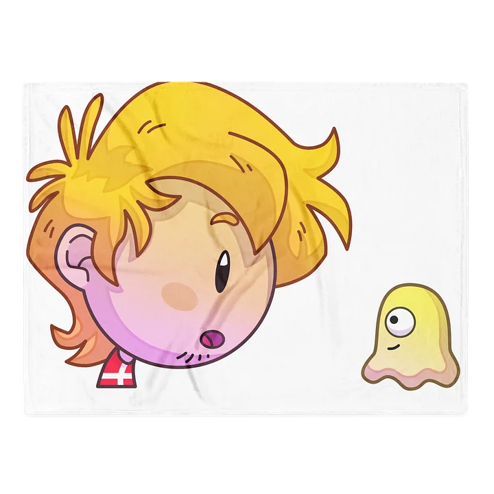 Denmark and Beer Ghost Throw Blanket product image (1)