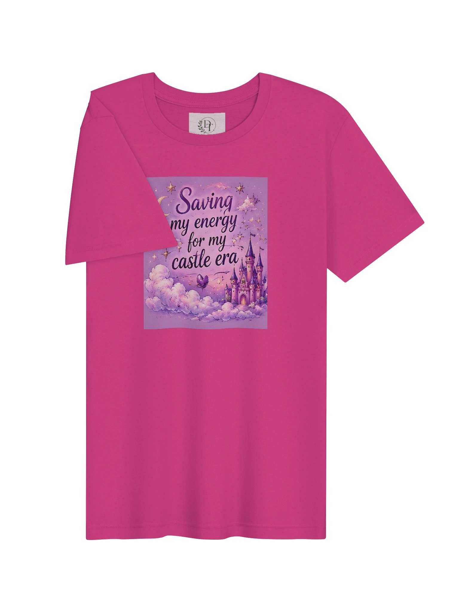 Pink Custom Womens T-Shirt product image (3)
