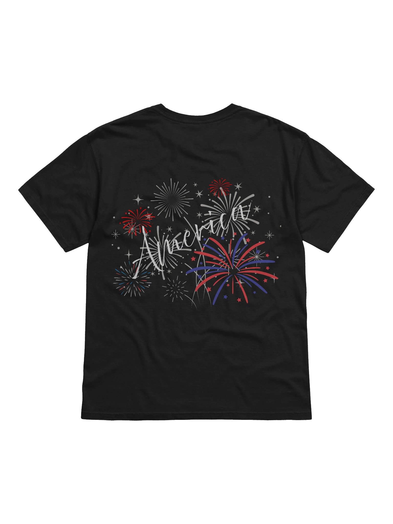 On The Go Tee - 4th of July Fireworks product image (1)