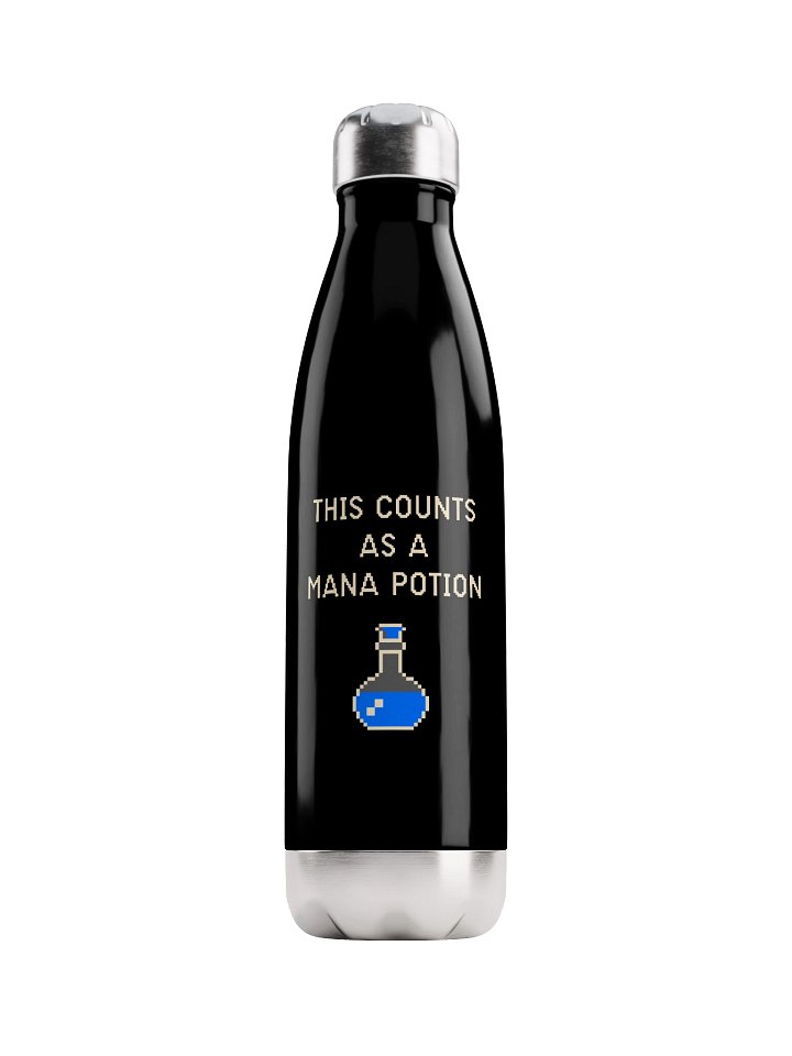 Mana Potion Water Bottle | Gamer Hydration & Spoonie Energy Bottle product image (1)