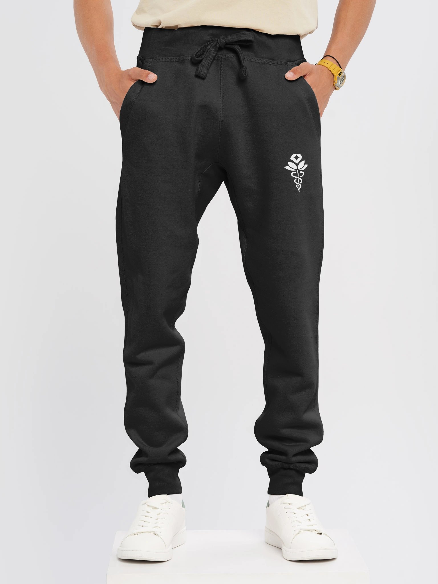 Cap Gets Active (White Logo Joggers) product image (4)