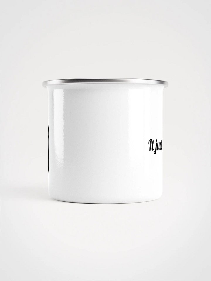 "It just takes time" Enamel Mug product image (2)
