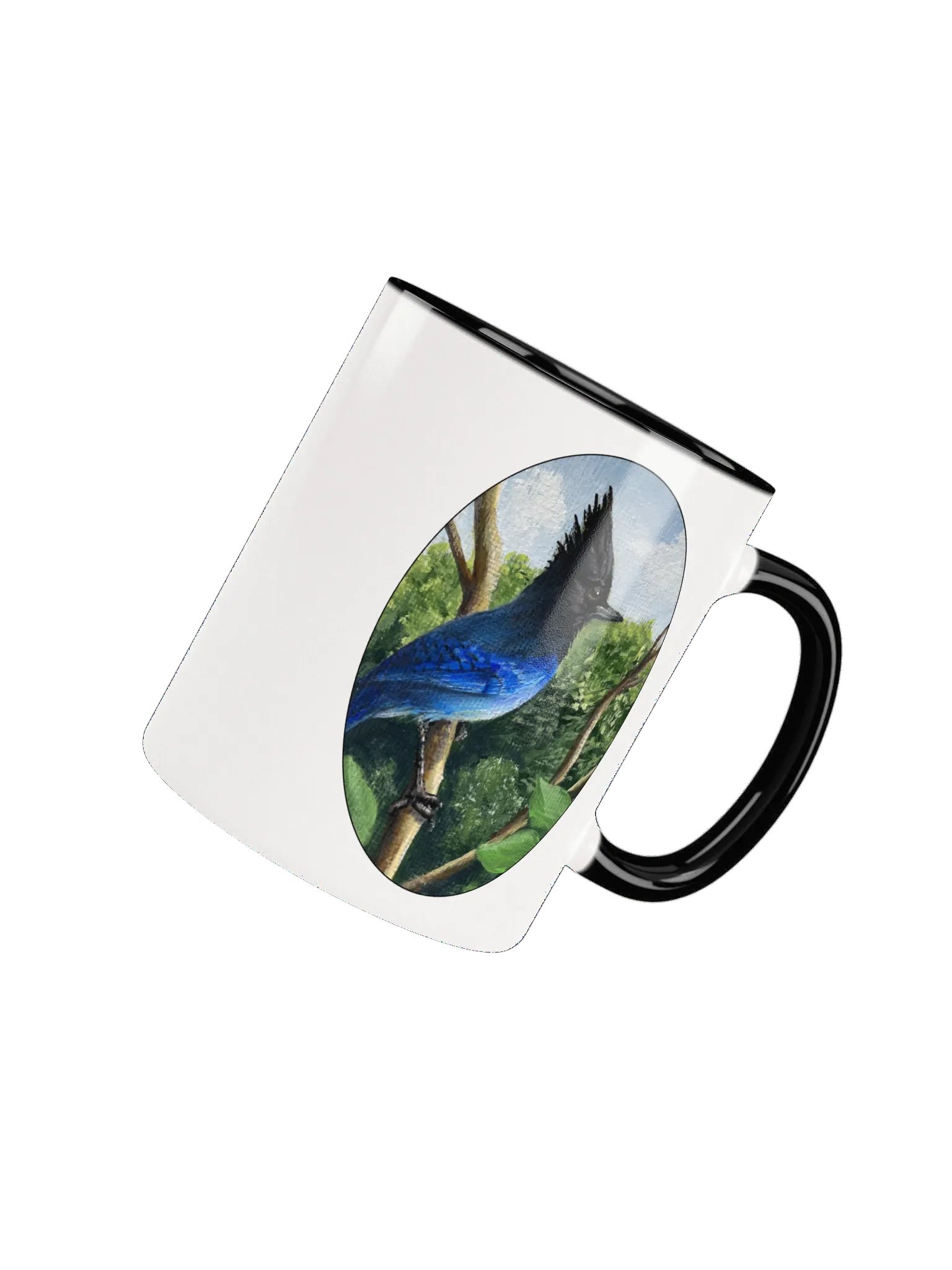 Black Headed Jay Ceramic Mug product image (4)