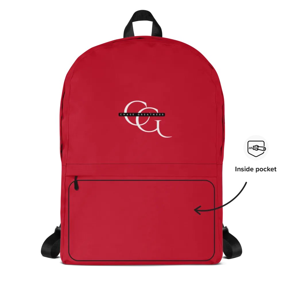 CG Youth Red Backpack product image (5)