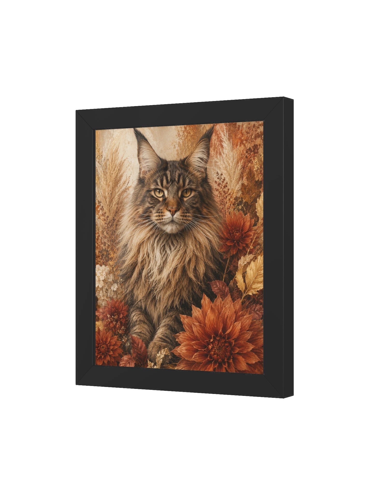 Autumn Cat Framed Matte Poster product image (3)