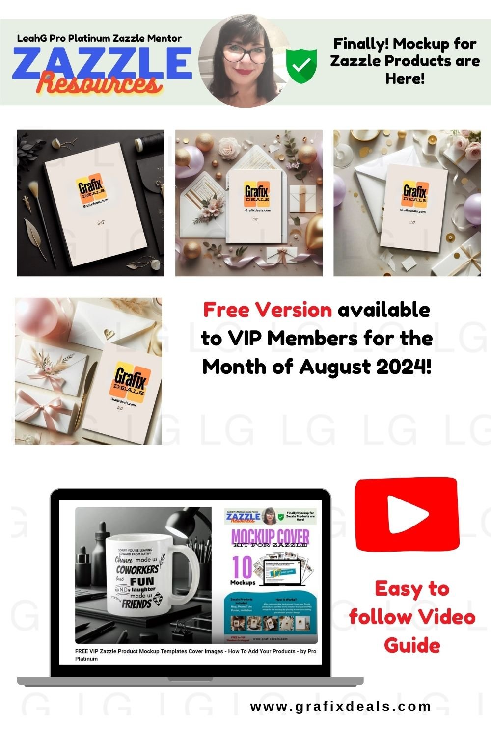 Zazzle Resources - Product Mockup Cover Images Templates product image (5)