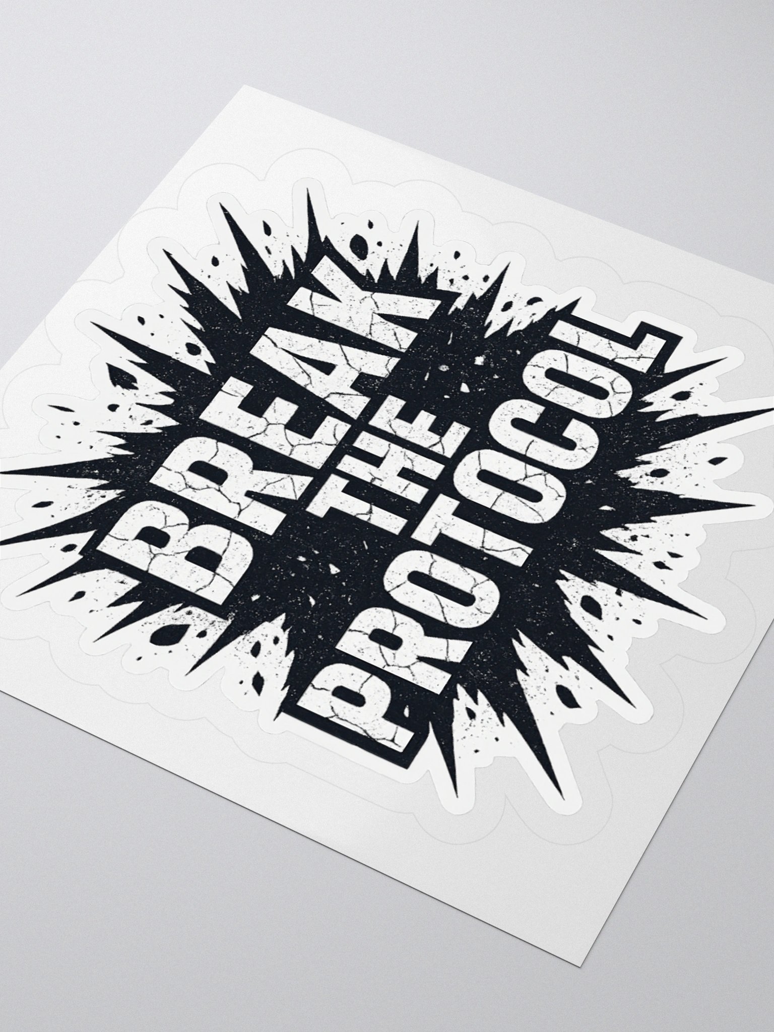 Break the Protocol: Resistance Kiss-Cut Vinyl Sticker product image (7)