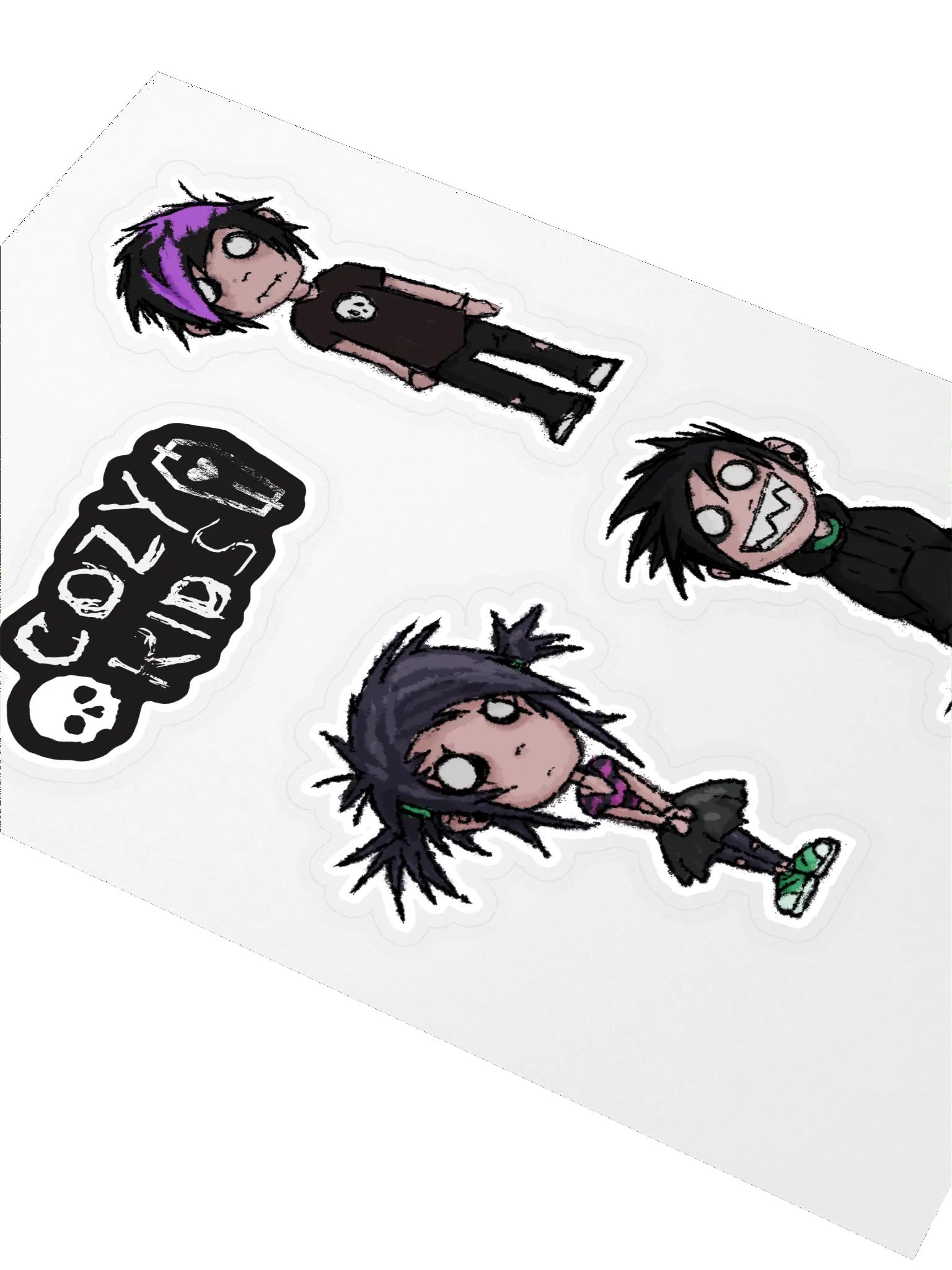 Cozy Kids Sticker Sheet product image (3)