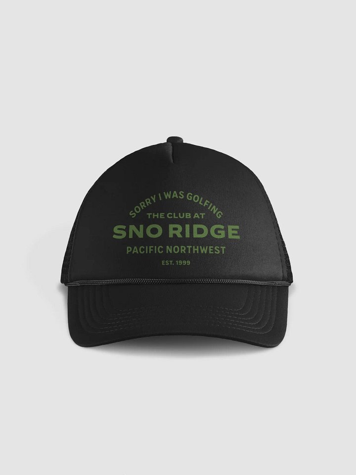 Sorry I was Golfing Sno Ridge Trucker Hat product image (1)