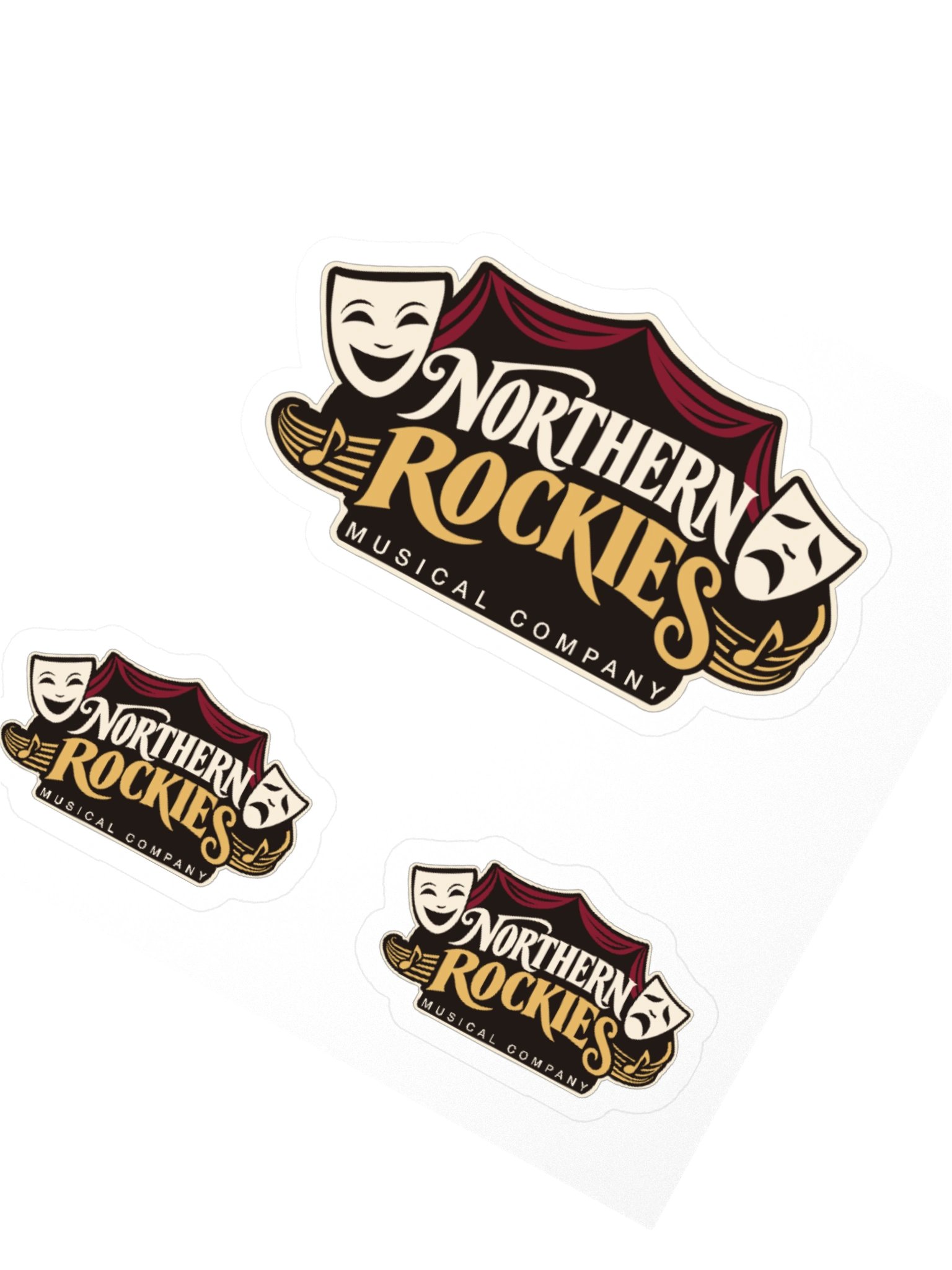 Northern Rockies Musical Company Stickers product image (2)