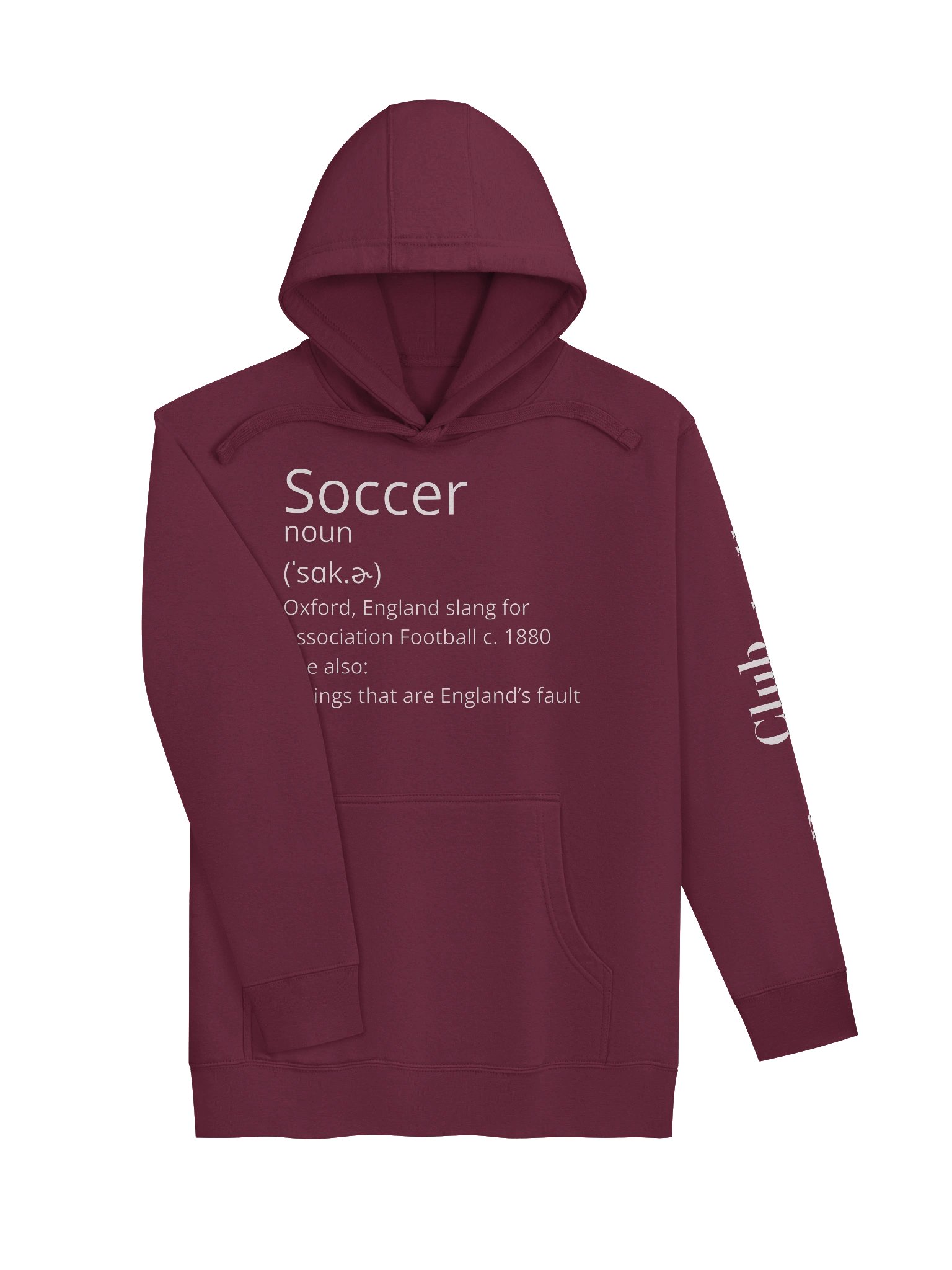 Soccer definition/England's Fault Hoodie product image (3)