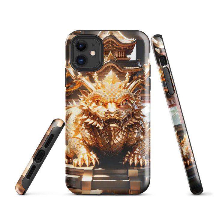 Golden Dragon iPhone Tough Case – Majestic Guardian product image (1)