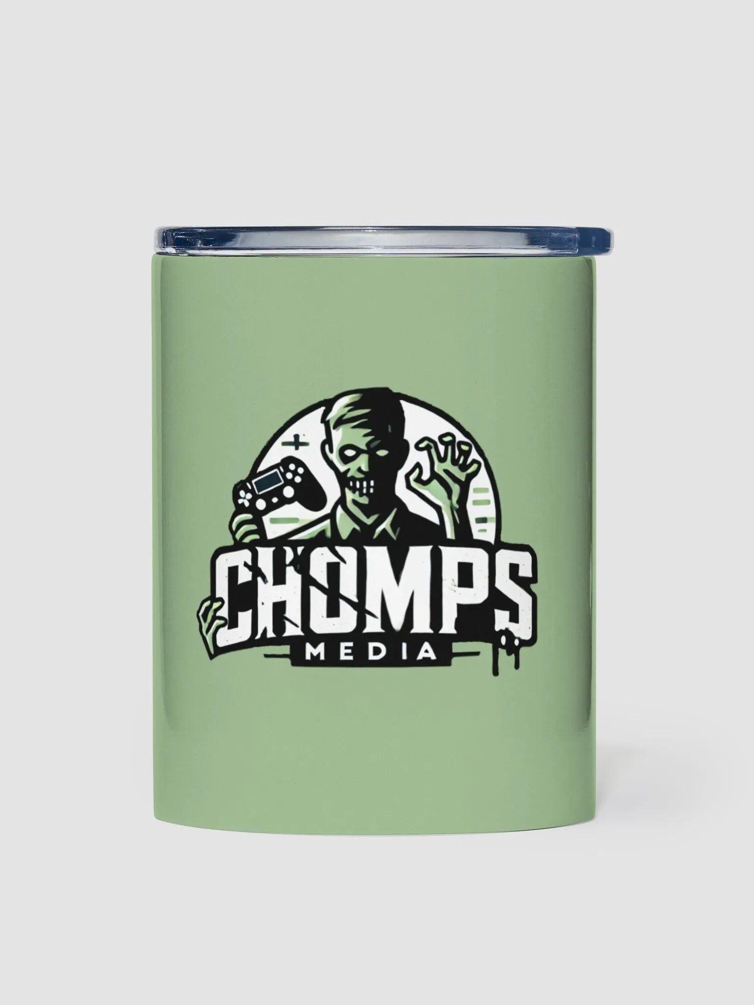 Official ChompsMedia Logo 10oz Stainless Steel Tumbler product image (2)