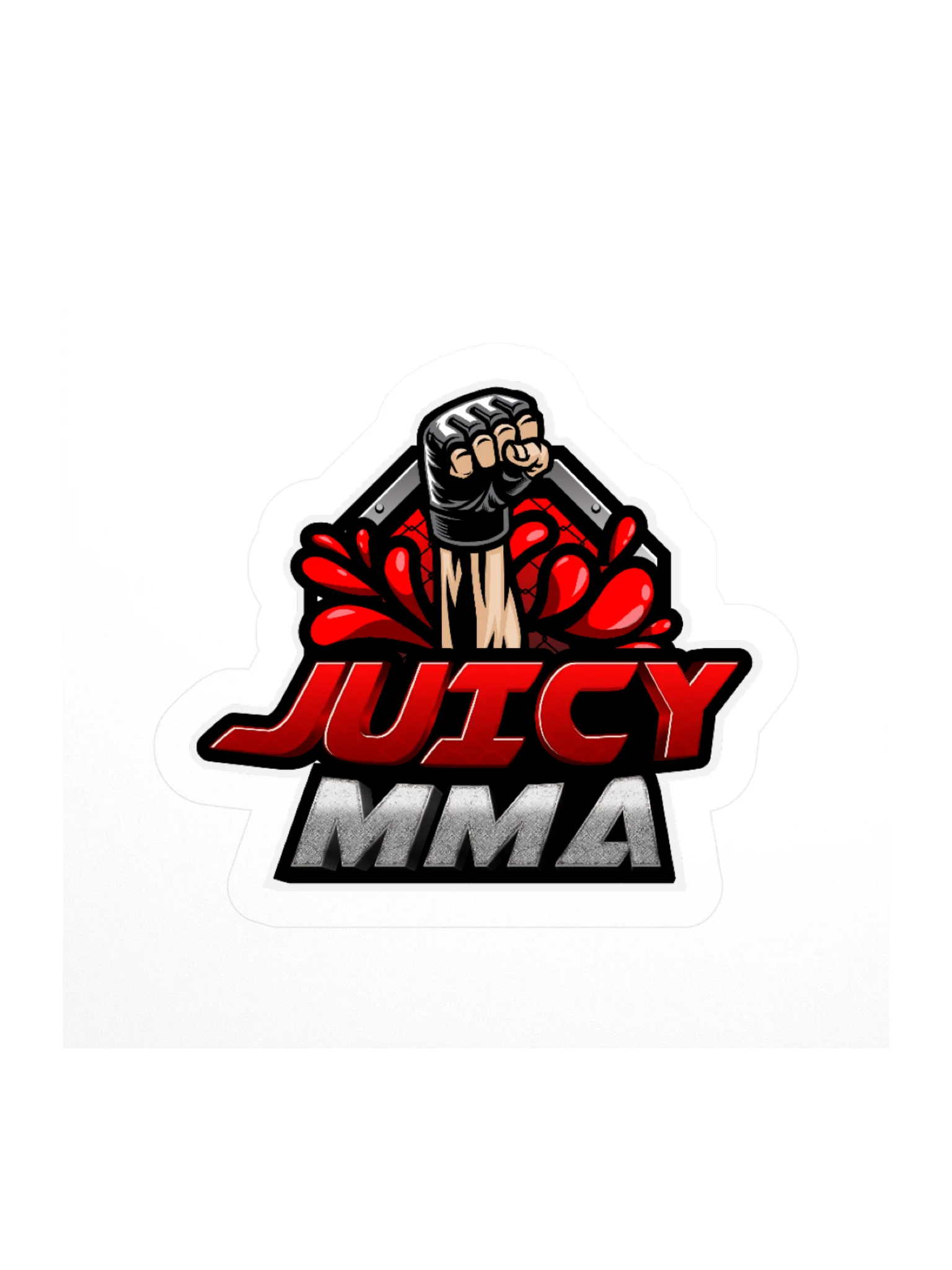 JuicyMMA Logo Stickers product image (4)