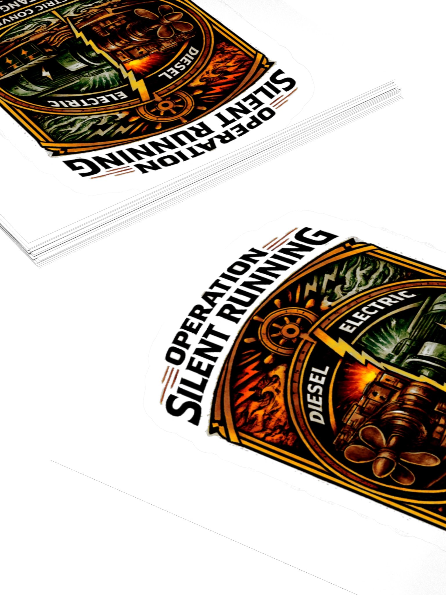 Sticker – Silent Running Badge product image (4)