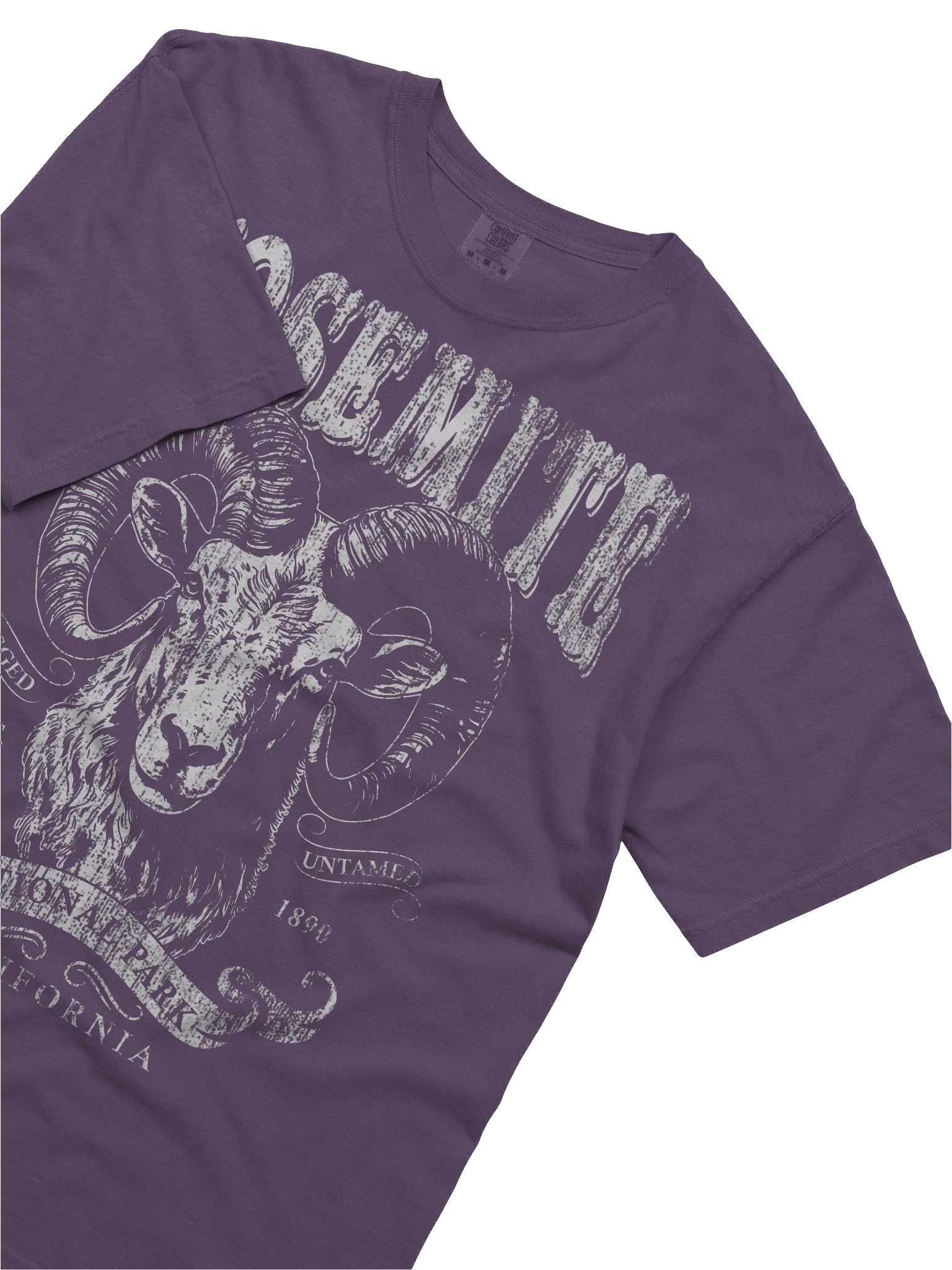 Yosemite National Park Shirt – Vintage Ram Graphic Tee California (Est. 1890) product image (5)