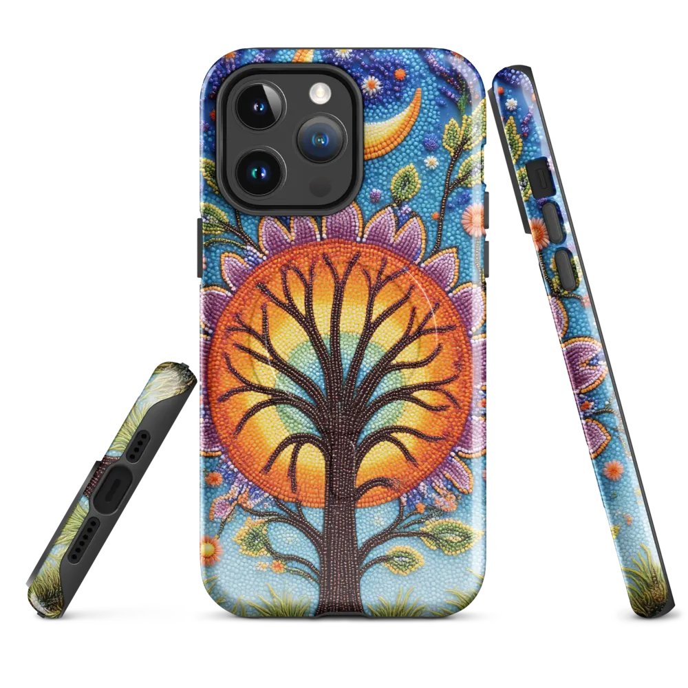 Lunar Blossom iPhone® Tough Case product image (4)