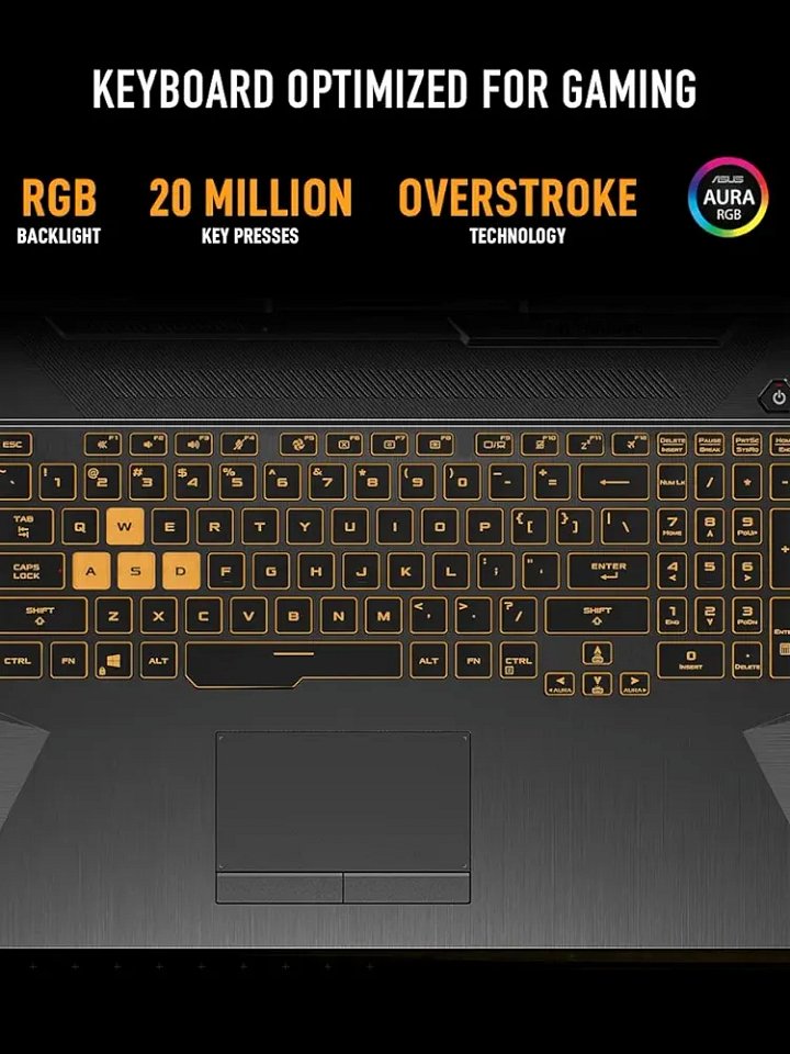 ASUS TUF Gaming A15, AMD Ryzen 7 7435HS Gaming Laptop(NVIDIA RTX 3050-4GB/60W TGP/16GB RAM/512GB SSD/FHD/ product image (2)