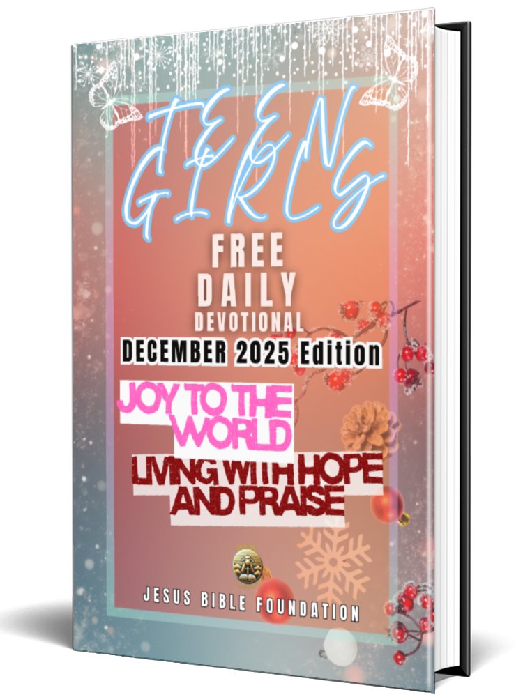 Teen Girls Free Daily Devotional December 2025 Edition: Joy to the World: Living with Hope and Praise product image (1)