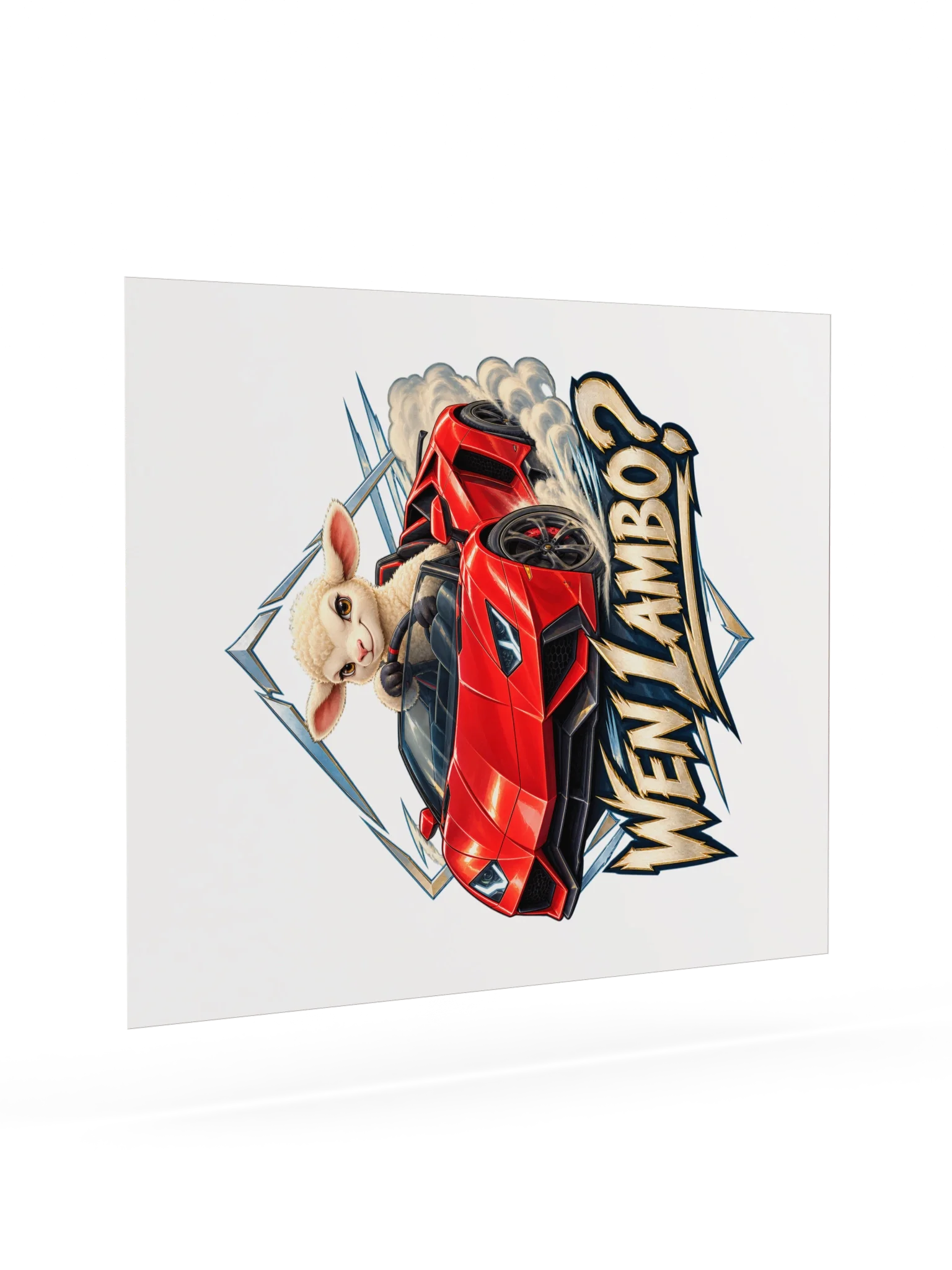 Wen Lambo? Matte Poster preview 10