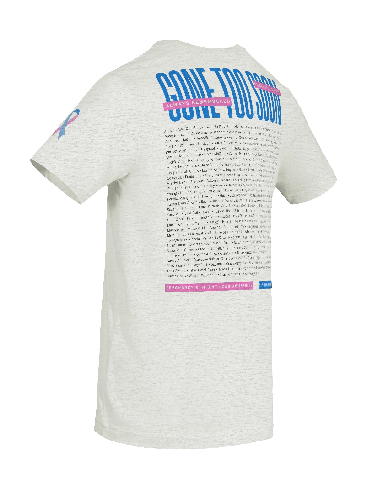 'Gone Too Soon' 2026 Memorial Shirt (soft, light) product image (10)