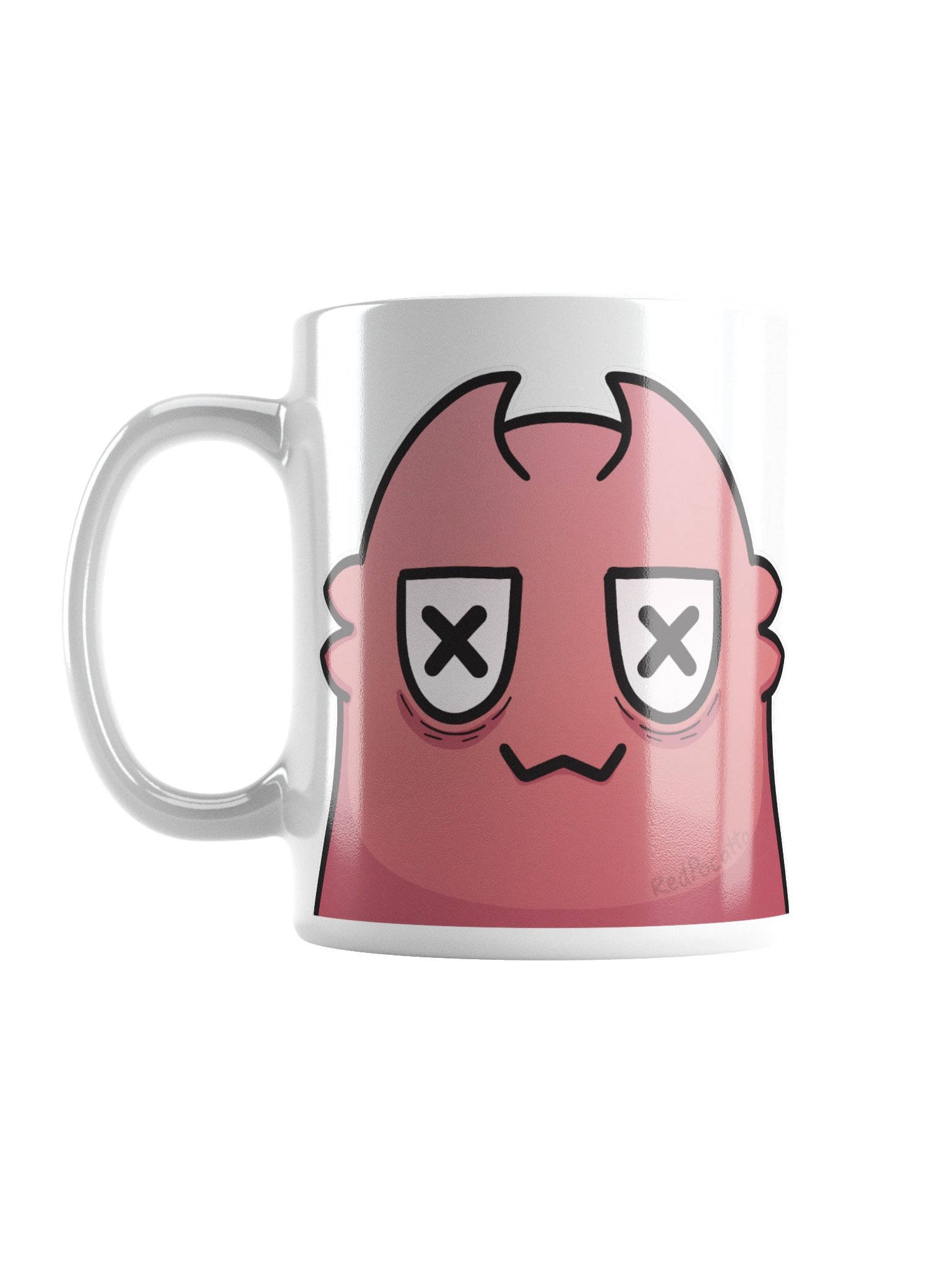 Red Pocatto White Ceramic Mug product image (1)