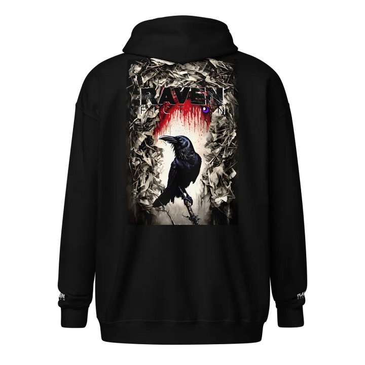 Raven Fiction Dark Gildan Unisex Heavy Blend Zip Hoodie product image (1)