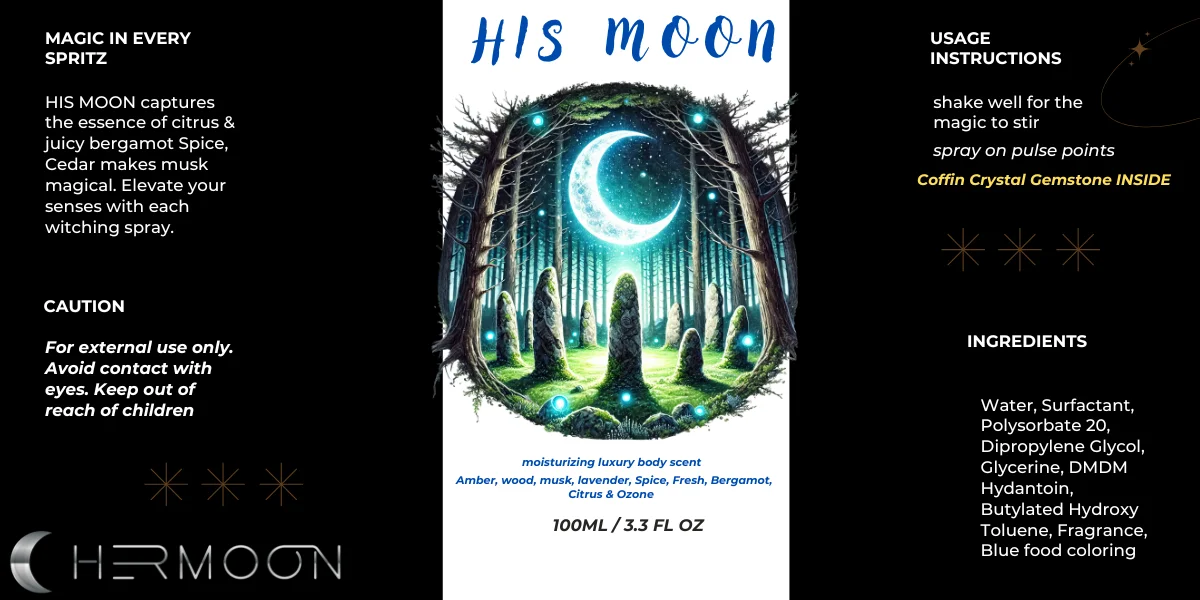 HIS MOON Luxury Body Scent product image (1)
