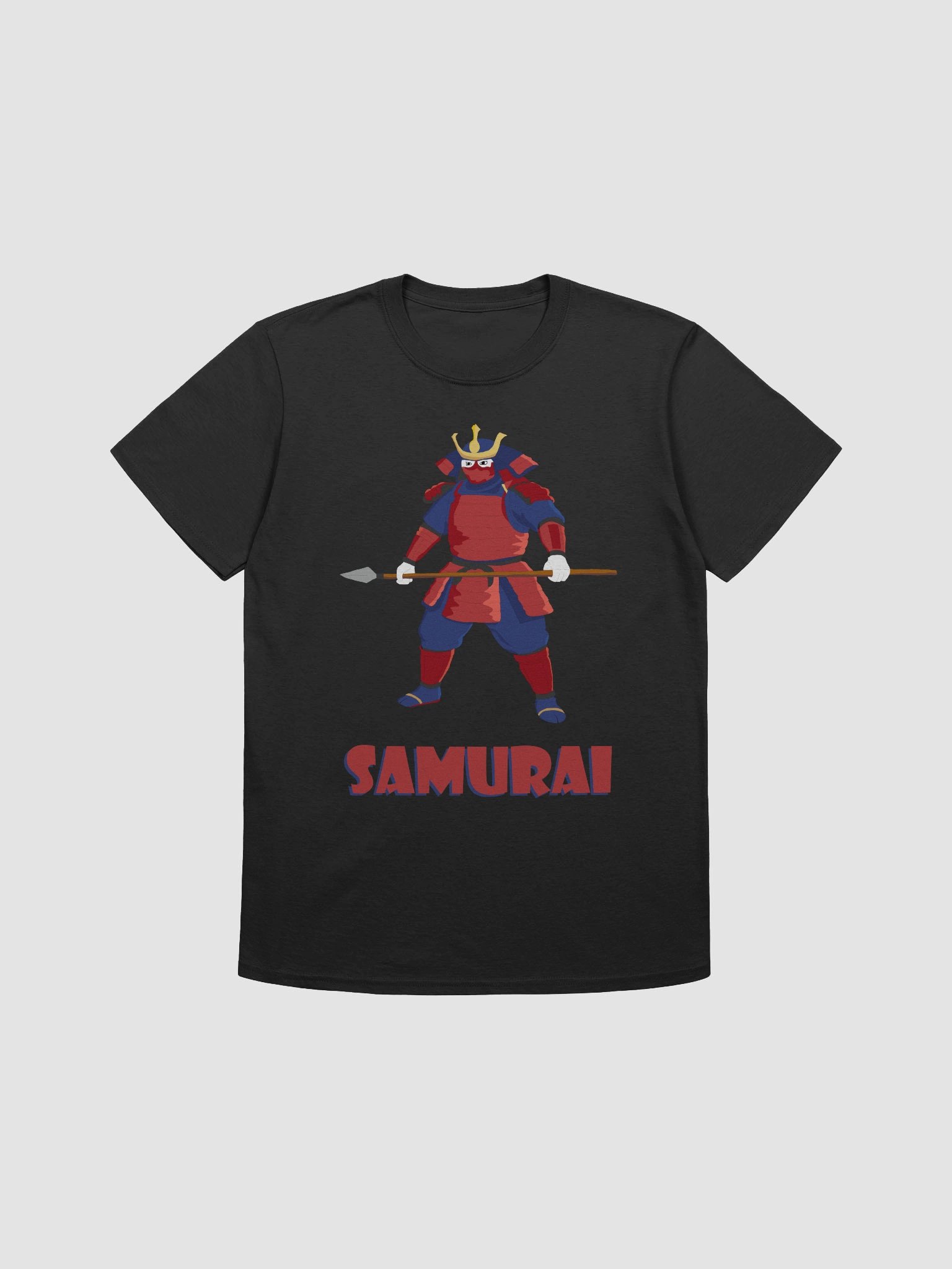 Samurai Wojak Funkmation Cartoon Colorful Style Tee product image (1)