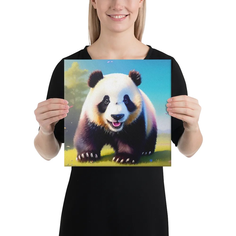 Cute Panda Digital Painting - v1 product image (2)