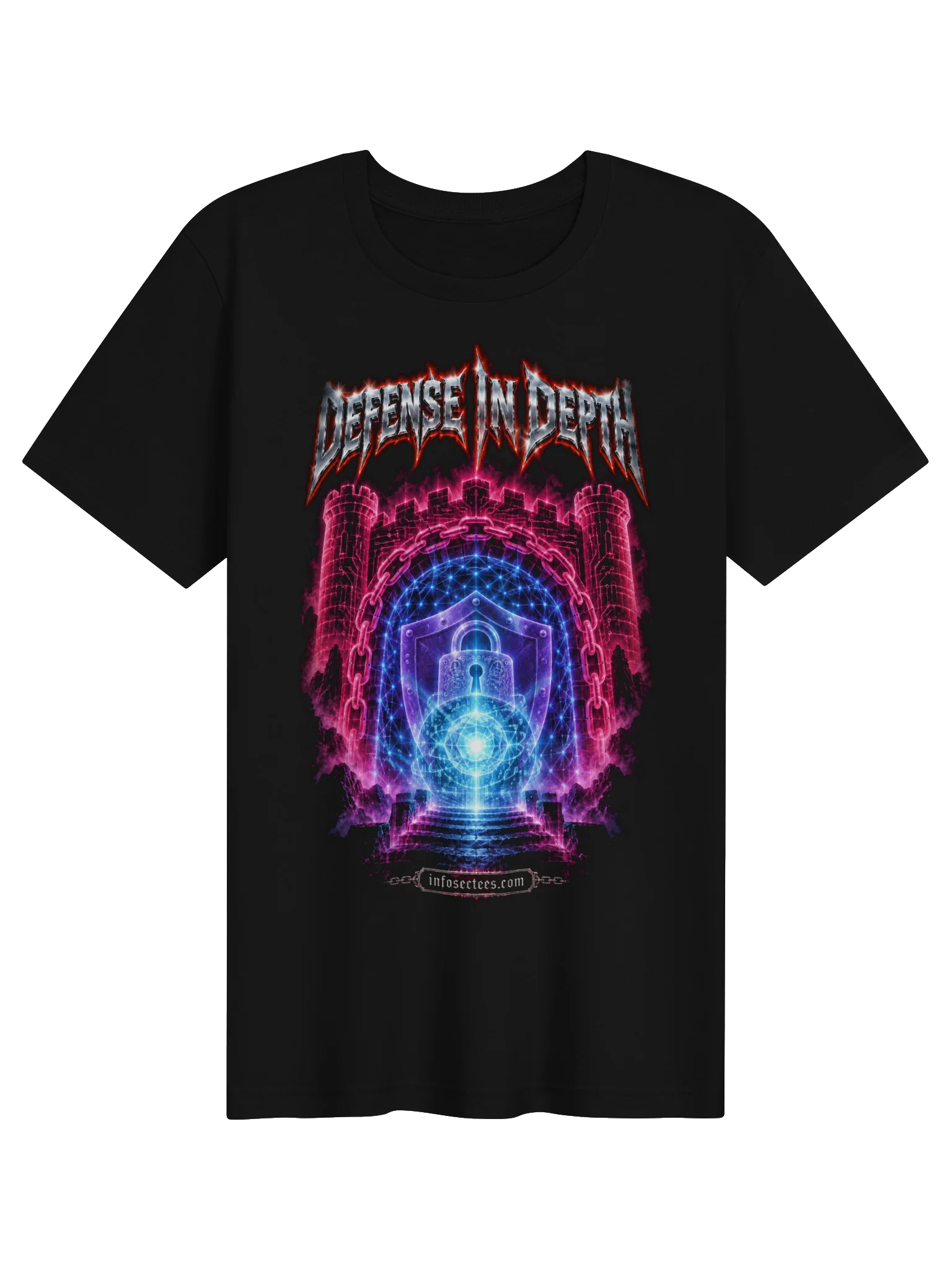 Defense in Depth Metal Tee product image (1)