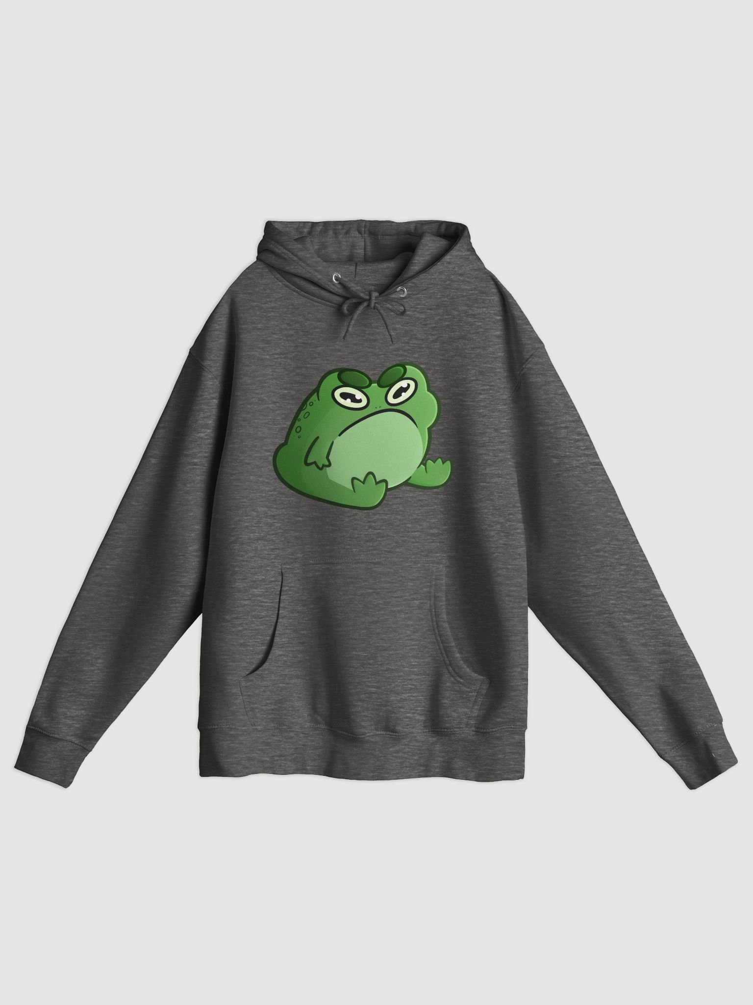 Grumpy Frog Cartoon Premium Hoodie product image (1)