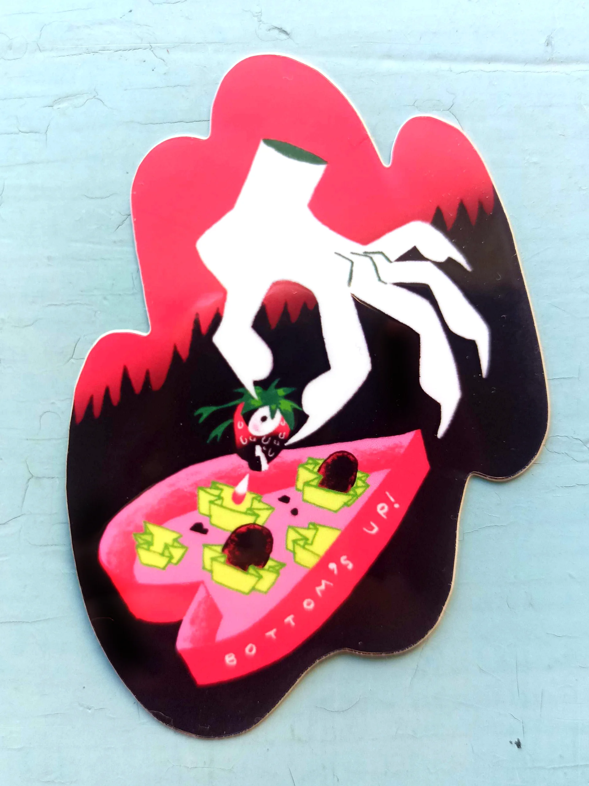 Bottom's Up! sticker product image (1)
