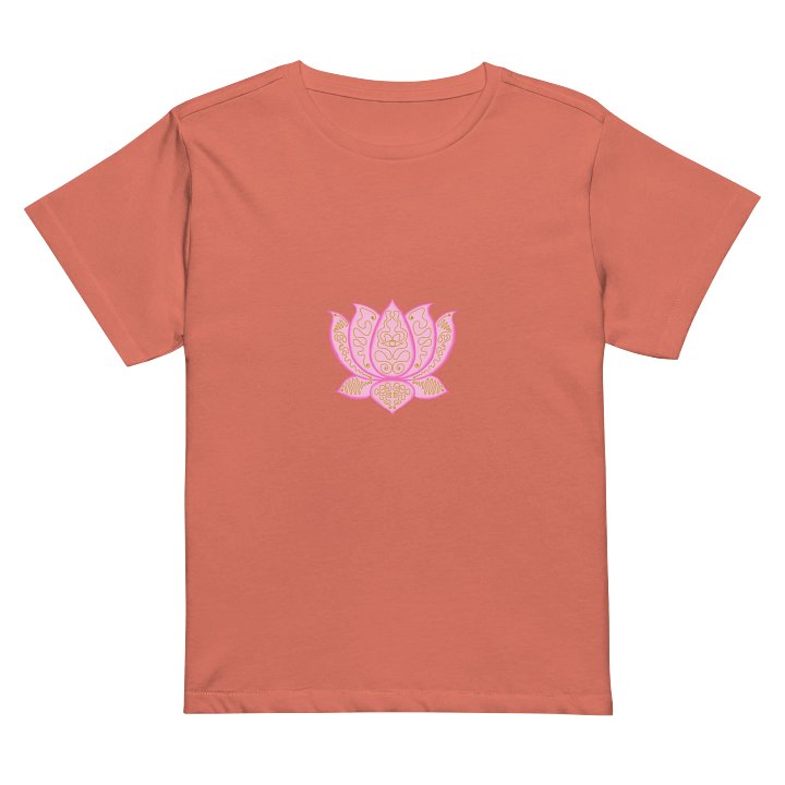 Lotus Bloom Gold-Embellished Tee product image (2)