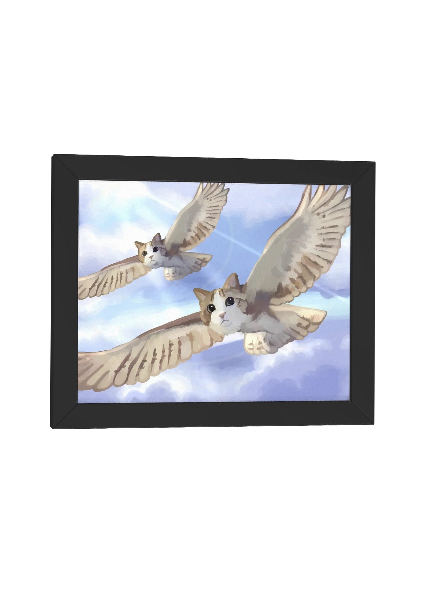 Meowl framed poster product image (1)