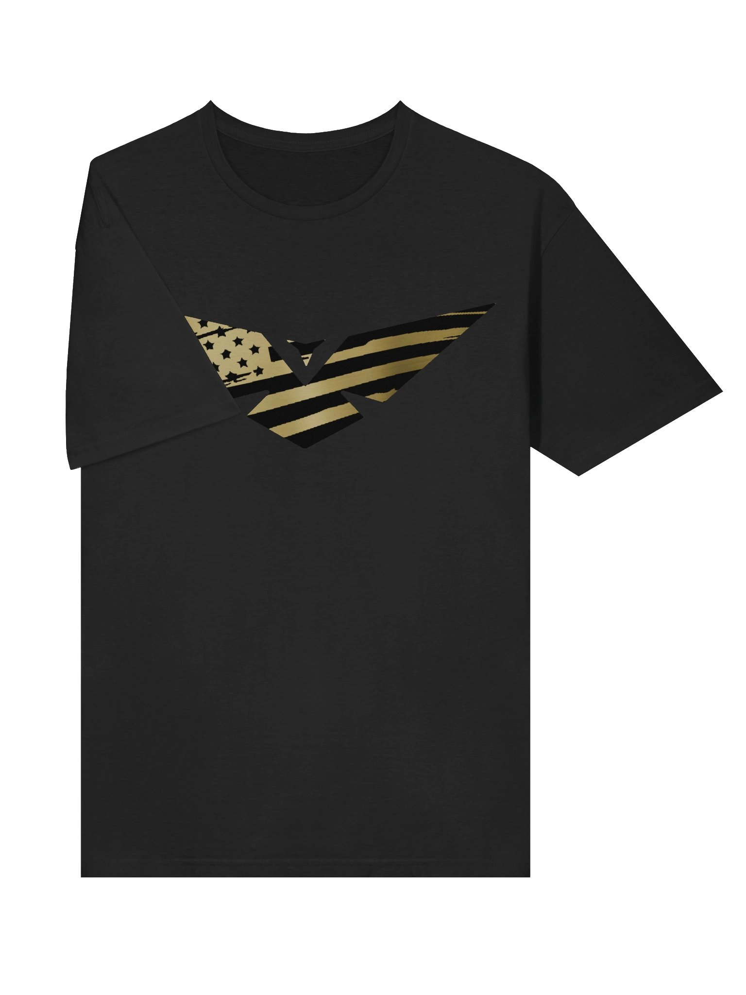 Gold Flagged Logo T-Shirt (Big Front Only) product image (6)