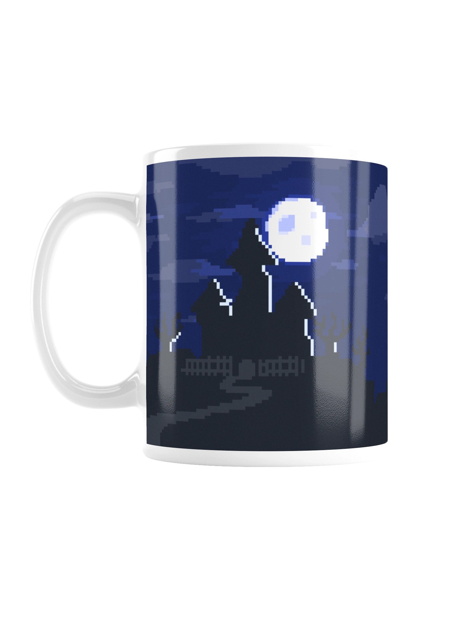 Night Castle – Pixel-boy Mug product image (1)