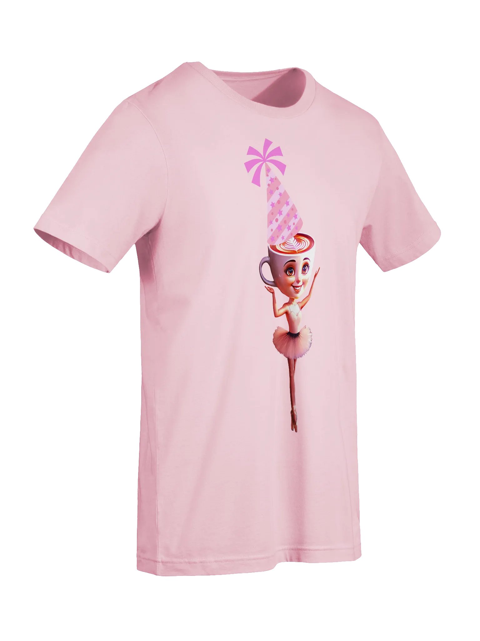 Ballerina Cappuccina in Birthday Party Hat T-Shirt product image (5)