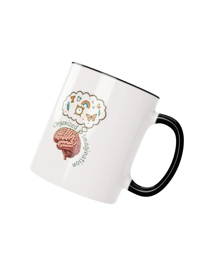 Organized Imagination Ceramic Mug with Color Inside product image (25)