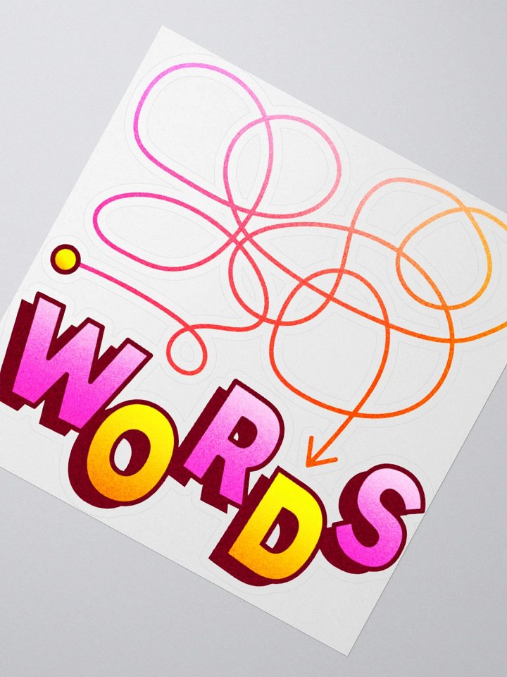 Words Sticker product image (2)