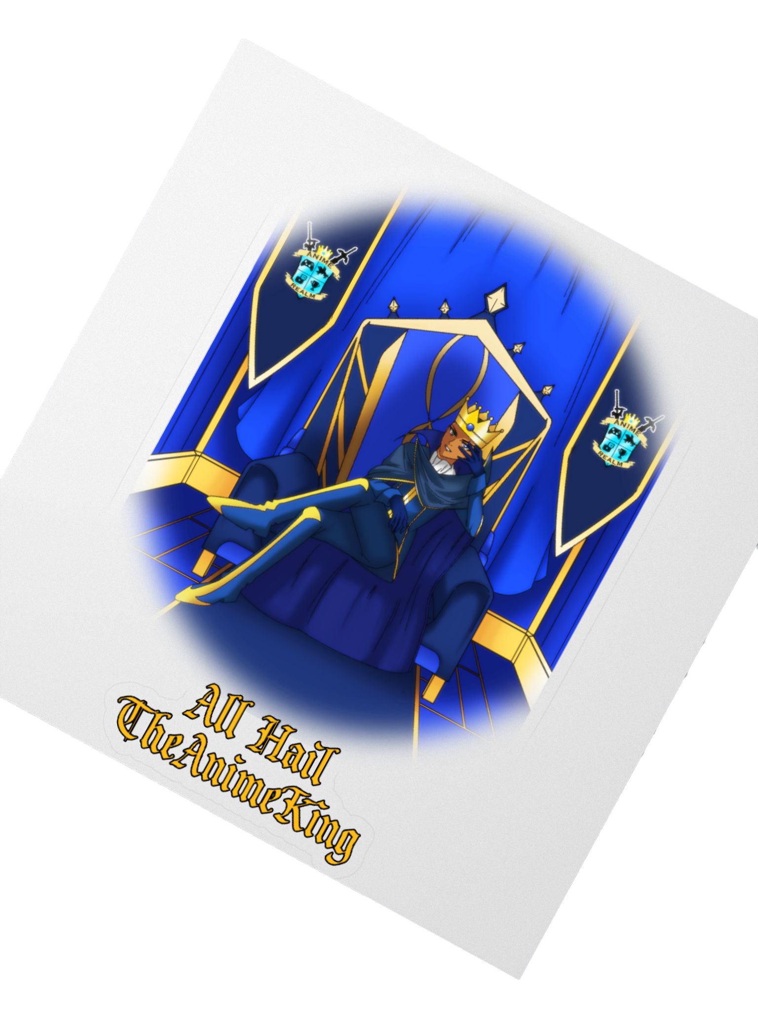 All Hail TheAnimeKing Sticker product image (1)