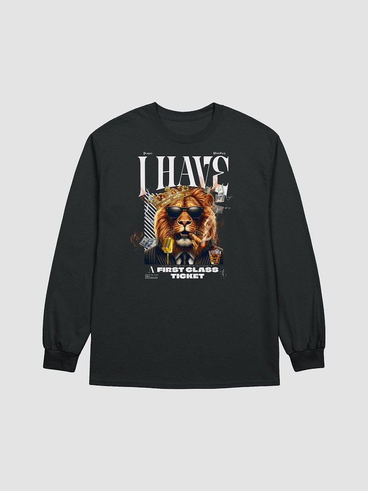 I Have a First Class Ticket Sexy Long Sleeve product image (5)