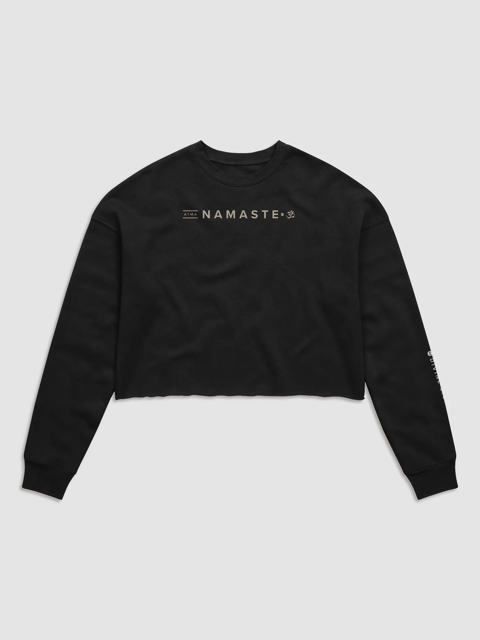 Namaste Warrior Women's Crop Sweatshirt product image (2)