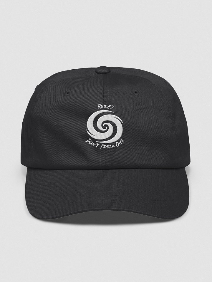 Rule#7 Dad Hat White Logo product image (5)