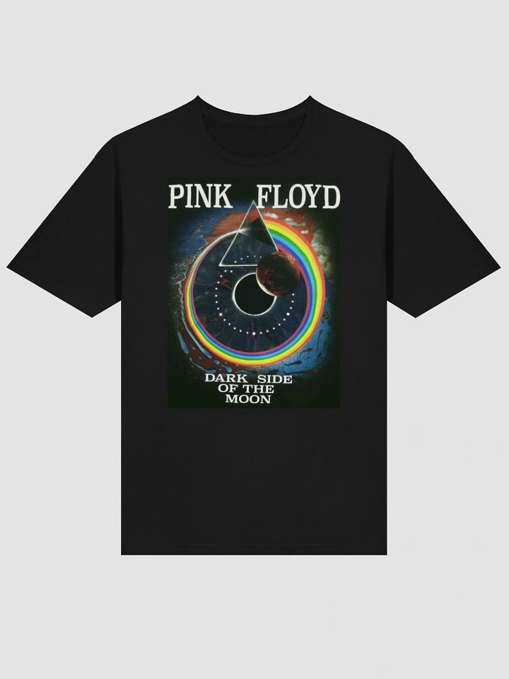 Pink Floyd Dark Side of the Moon Prism T-Shirt | Psychedelic Classic Rock Album Art Graphic Tee product image (2)