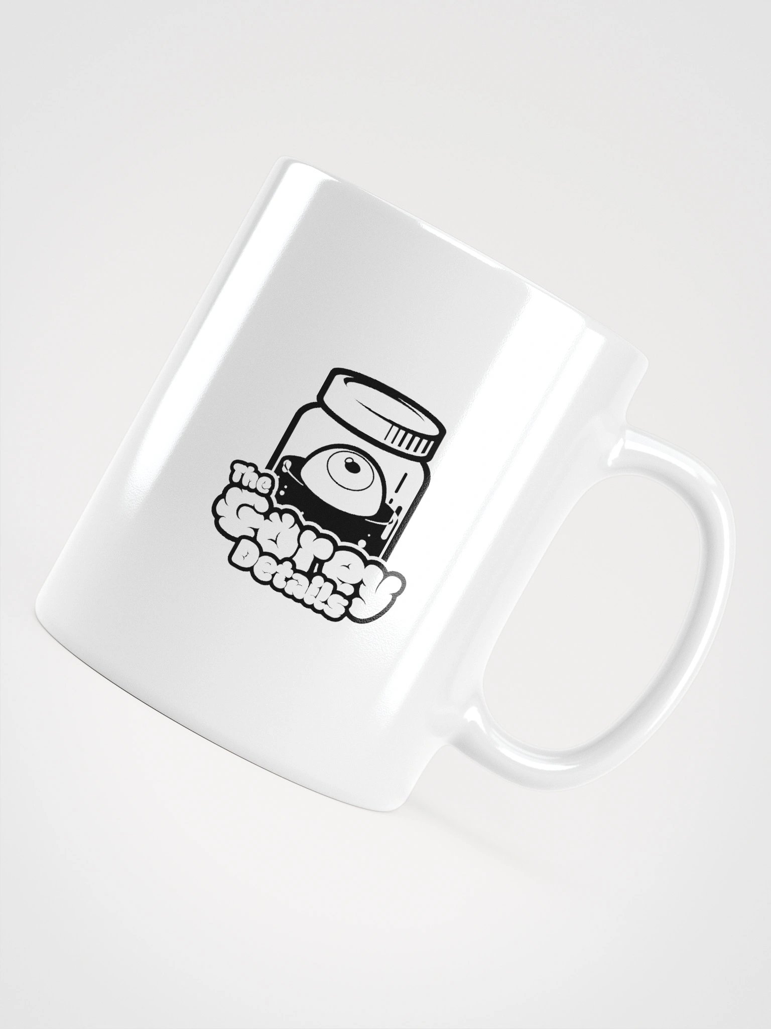 Full Logo Black - White Glossy Mug product image (17)