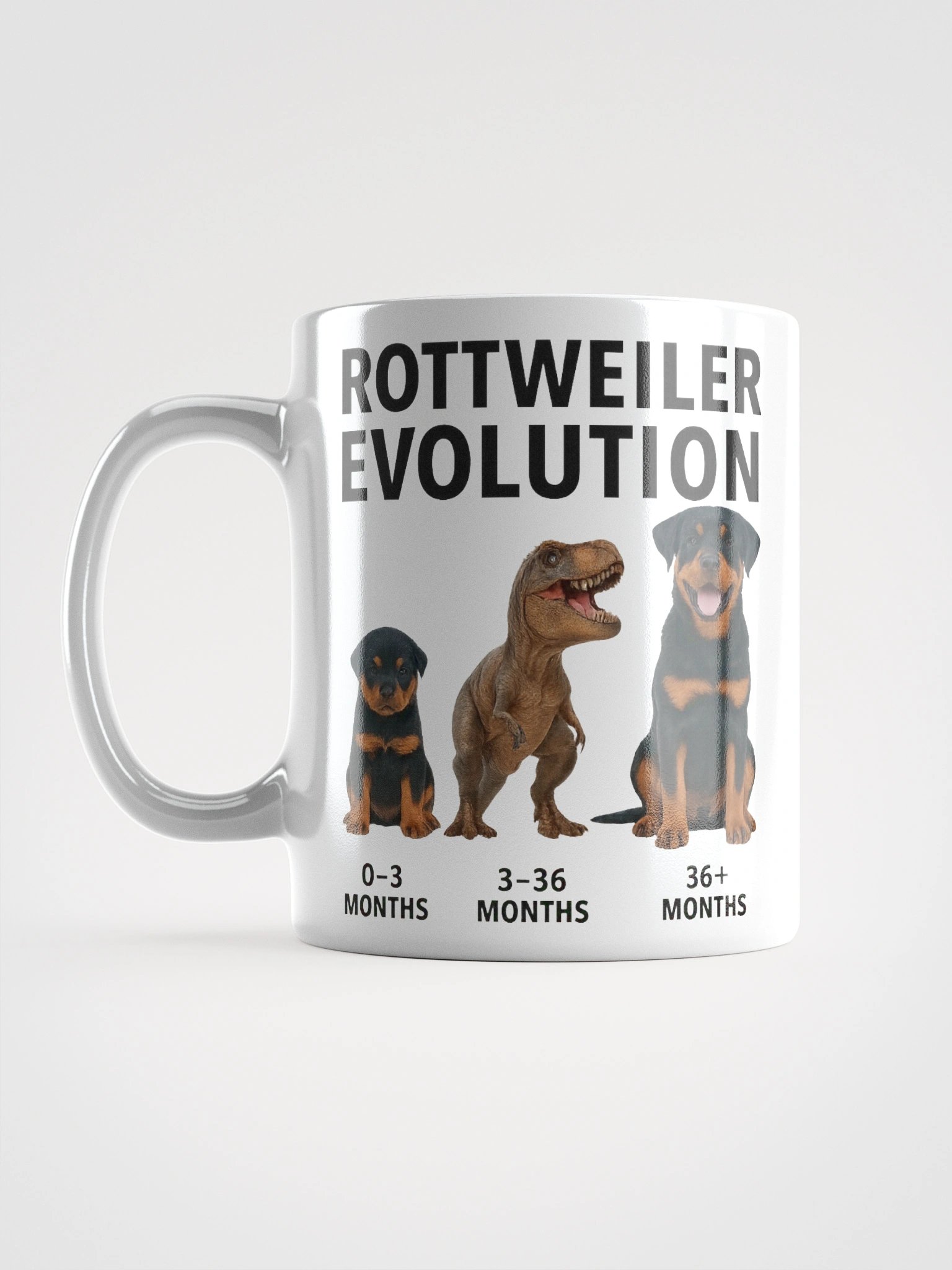 Rottweiler Evolution Mug product image (6)