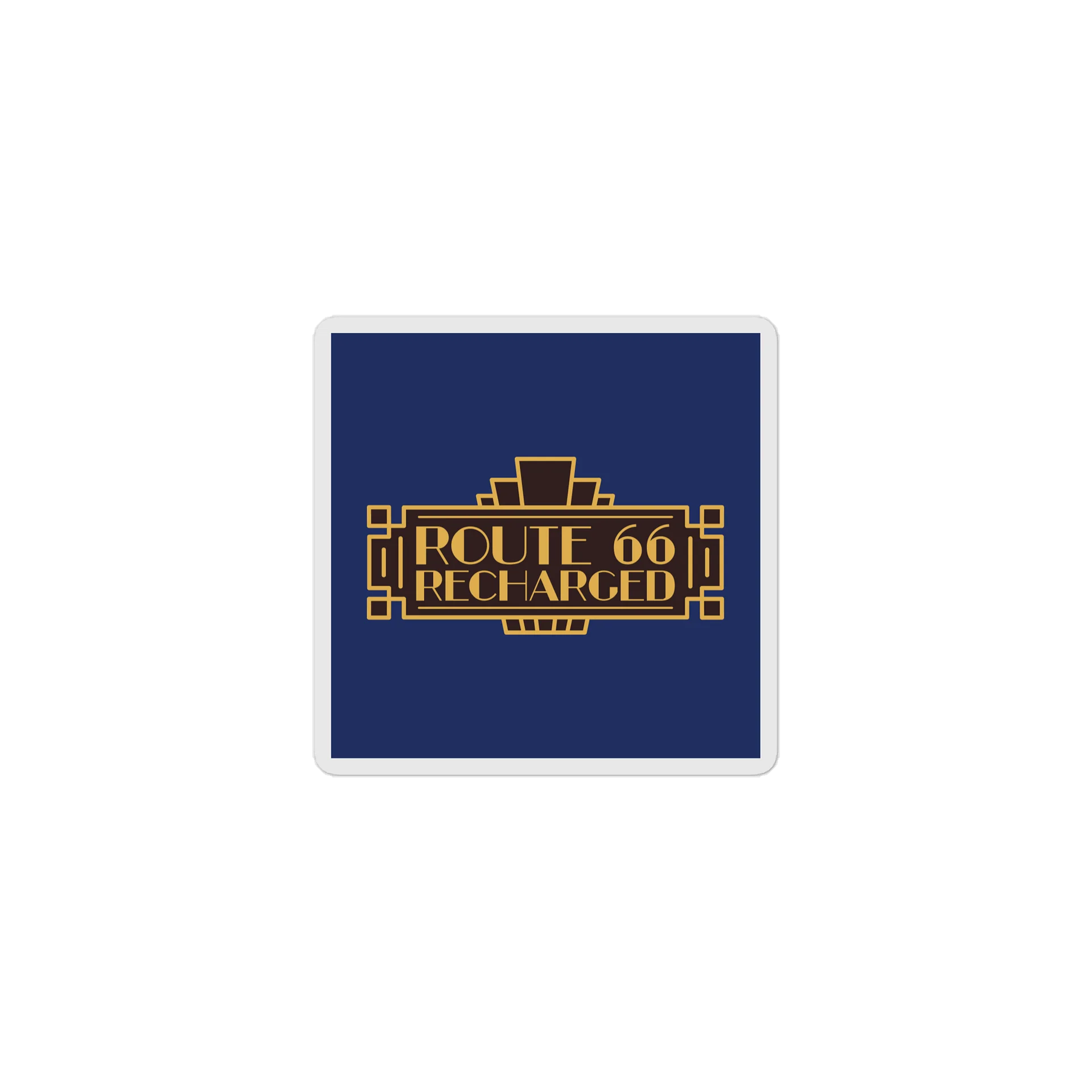 Route 66 Recharged / 1930's / Decades Art (Sticker) product image (1)