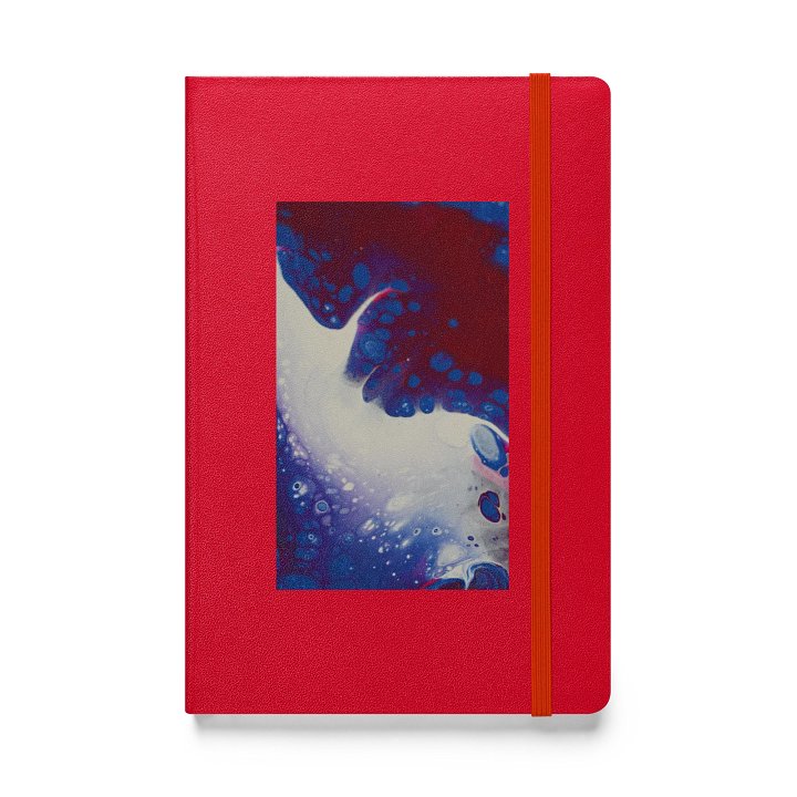 Patriotic Yin and Yang Hardcover Journal product image (1)